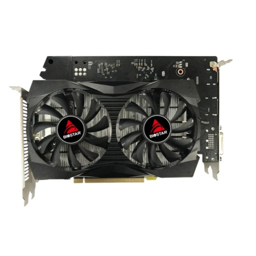 Biostar Nvidia Graphic Card GTX1050Ti 4GB DDR5 Dual Fan view 4